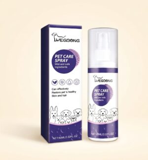 Pet Care Spray, Pet Cat And Dog Skin Wound Care Skin Moss Itchy Repair Spray (2) Pet Care Spray