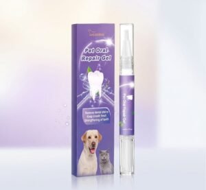 Pet Oral Care Gel for Deep Cleaning of Dog and Cat Teeth Stains and Oral Hygiene (2) Pet Oral Care Gel