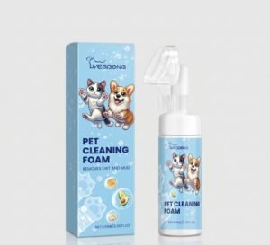 Pet Paw Foam Cleaner Dog And Cat Foot Wash Soles And Pads Care Cleaner (2) Pet Paw Foam Cleaner