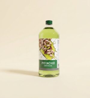Premium Cold Pressed 100% Pure Fractionated Light Golden Yellow Pistachio Oil Culinary Use Including Baking Sauteing Salad (2) Premium Pistachio Cooking Oil