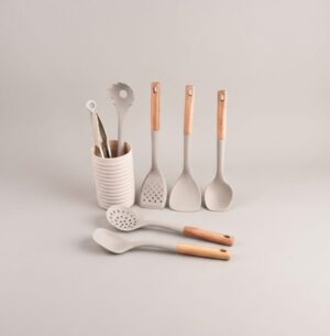 7-Piece Silicone Pack Nylon Cookware Set