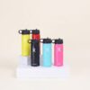 Stainless Steel Thermos Cup Spray Gradient Color Space Pot Portable Outdoor Sports Water Cup Gradient Stainless Steel Thermos Cup