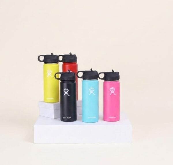 Stainless Steel Thermos Cup Spray Gradient Color Space Pot Portable Outdoor Sports Water Cup Gradient Stainless Steel Thermos Cup