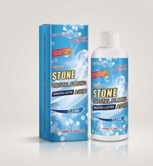 Stone Crystal Plating Agent, Kitchen Quartz Tile Countertop Scratch Repair Cleaning Stain Brightener Stone Crystal Plating Agent