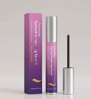 Viareline Eyelash Enhancing Serum, Beautiful Eyelash Roll Become Warped Natural Powder Long Lasting Makeup Moisturizing Viareline Eyelash Enhancing Serum