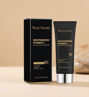 West&Month Plain Face Cream, Brightening Skin And Toning Natural Concealer Beauty NICOTINAMIDE VITAMIN C PLAIN FACE CREAM