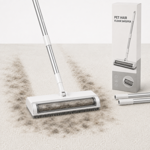03-pet-hair-floor-sweeper-lifestyle Telescopic Pet Hair Floor Sweeper