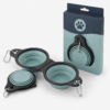 Collapsible Double Travel Pet Bowl