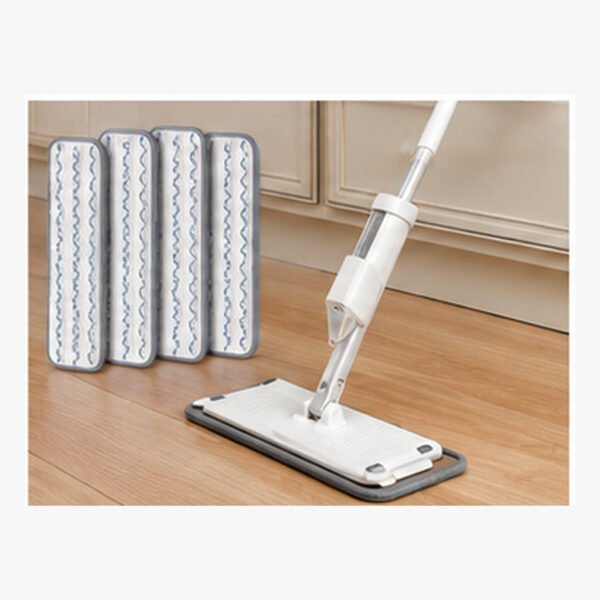 flat-spray-mop-4-washable-pads_lifestyle Flat Spray Mop with 4 Washable Microfiber Pads