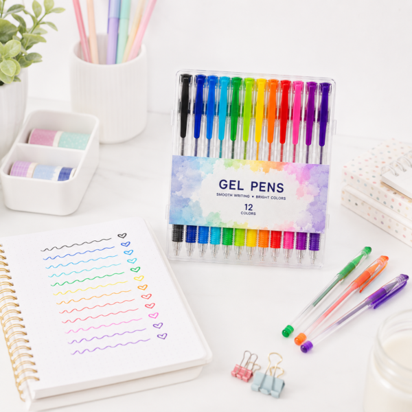 gel-pens-benefit Gel Pens 12 Colors
