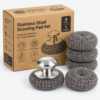 scouring-main Stainless Steel Scouring Pad Set