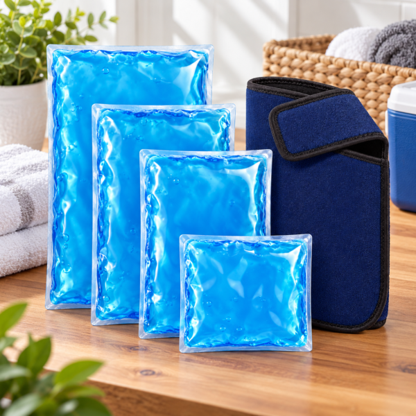 Reusable Hot & Cold Gel Pack Set