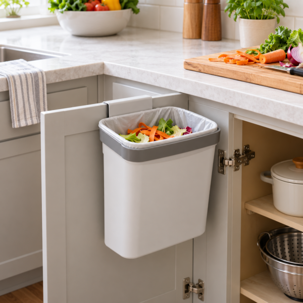cabinet_door_trash_bin_lifestyle Cabinet Door Trash Bin