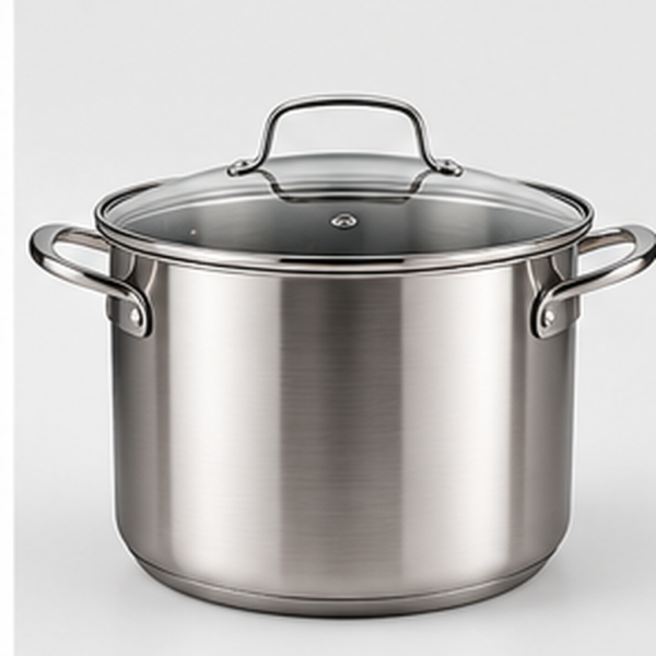 stainless_steel_stock_pot_main Large-Capacity Stainless Steel Stock Pot with Glass Lid